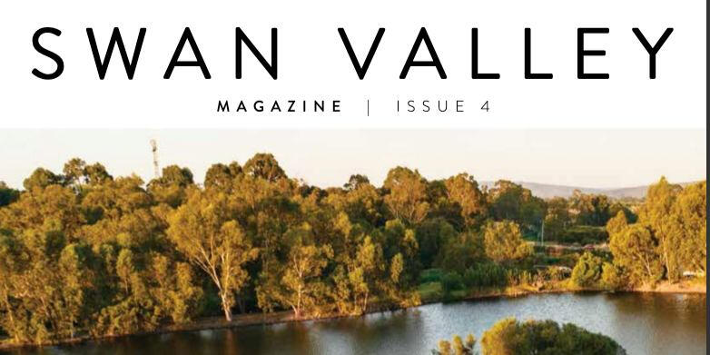 Swan Valley Magazine 2024 cover featuring vineyards